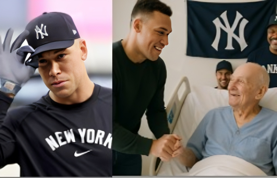 Legacy in Motion: Aaron Judge’s Quiet Visit to Dying Fan Ends with Family Gifting Him a Priceless Babe Ruth Artifact