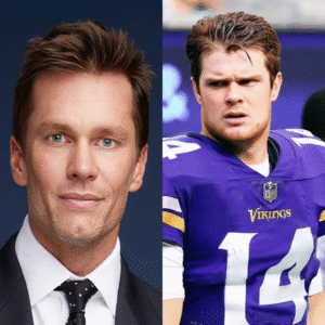 Tom Brady and Sam Darnold