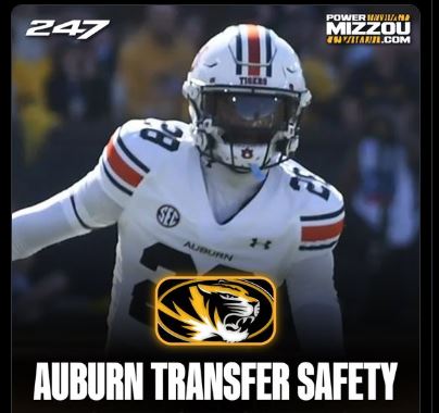 BREAKING: Mizzou Upgrades Pass Defense with Auburn Transfer, Adding Experience to Tigers’ Secondary