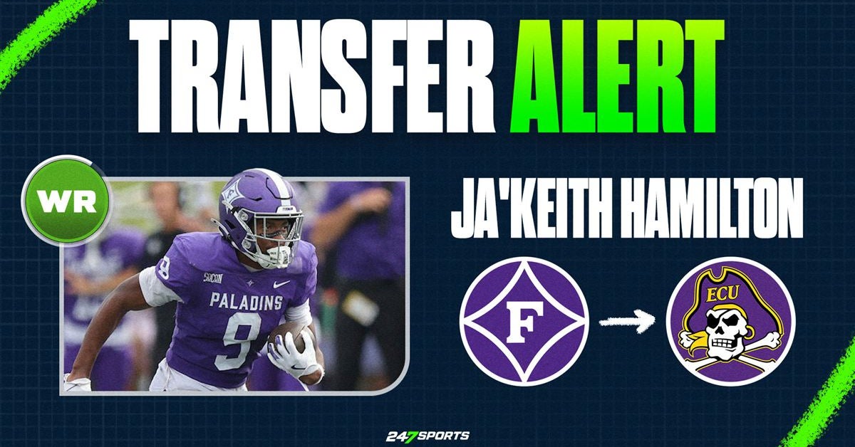 BOOST: Furman Transfer Wide Receiver Ja’Keith Hamilton Officially Commits to East Carolina