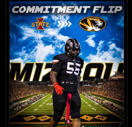 BREAKING: Cardinal Three-Star Defensive Lineman Commits to Mizzou Football, Joins 2026 Recruiting Class